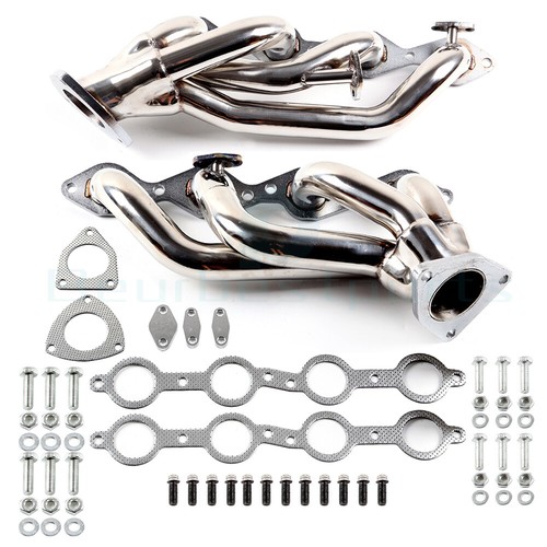 Stainless steel shorty header - stainless,